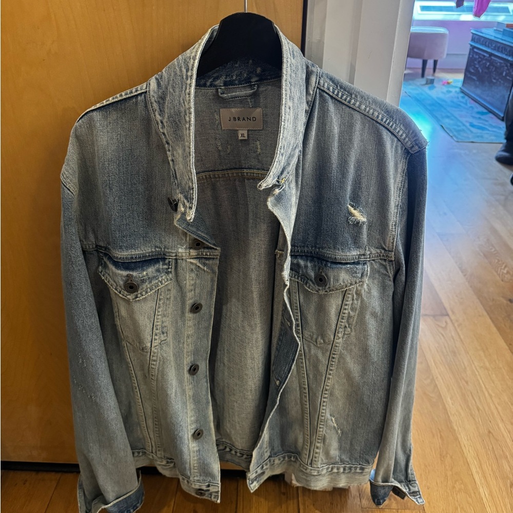 J Brand Light Blue Denim Jacket